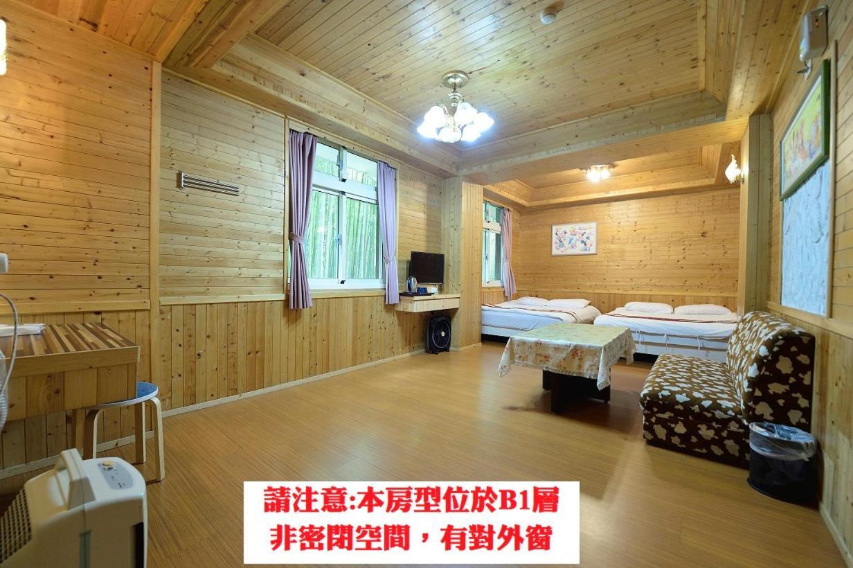 溪頭桂竹山莊民宿 Lugu Exteriör bild